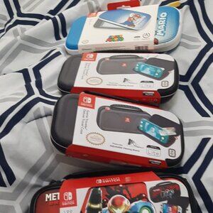 Super Mario, Deluxe Travel Case,Nintendo Switch - 4Pack!!